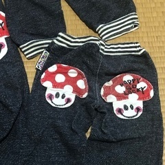 ラブレボ LOVE REVOLUTION デニム風パンツ　2点セットの画像