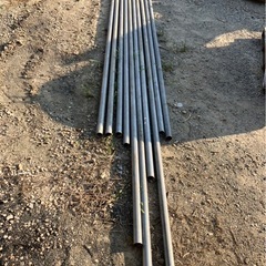 ［激安］単管パイプ 10本セット 4m 5m 4000mm 5000mm 丸パイプ 建築資材 足場 DIYの画像