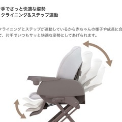 【美品】Aprica ハイローチェアの画像