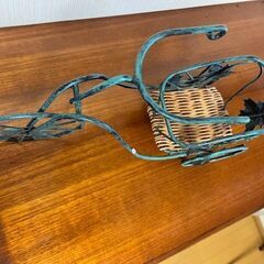 自転車のオブジェ　置物　の画像