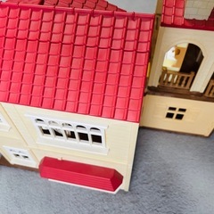 シルバニアファミリー 赤い屋根のお家 人形 忍者の画像