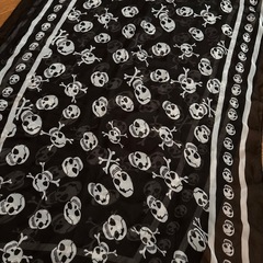 【美品】ドクロスカーフの画像