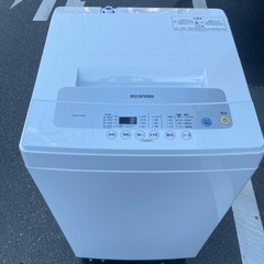 f●■アイリスオーヤマ・全自動洗濯機5kg【IAW-T502E】ホワイト 2021年製の画像