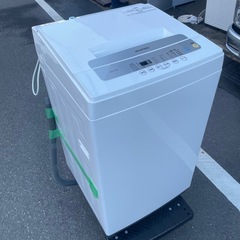 f●■アイリスオーヤマ・全自動洗濯機5kg【IAW-T502E】ホワイト 2021年製の画像