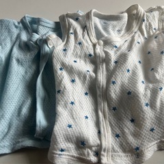 ベビー肌着　8枚セット　タンクトップ　メッシュ　50〜60, 60  新生児サイズの画像