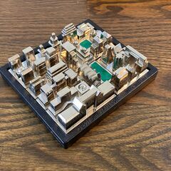 ＜希少＞【中古】インテリアにも！City Puzzle: The Builder's Challenge(立体パズル)の画像