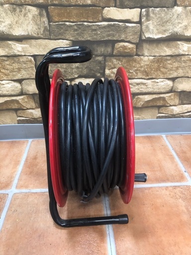 畑屋製作所 コードリール VCTケーブル 30m(有効29m) 屋内型 ドラム延長コード S-30型 DIY 電動工具