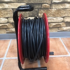 畑屋製作所 コードリール VCTケーブル 30m(有効29m) 屋内型 ドラム延長コード S-30型 DIY 電動工具の画像