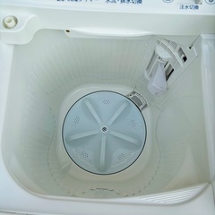 直接引き取り2,800円引き⭐︎大阪府下又は近郊は配送設置込み🉑AQUA 5.5kg 二層式洗濯機 AQW-N551 2017年製/YMJ093-29の画像