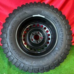 【希少・未走行・1本】ジープ JEEP 純正 17インチ 7.5J PCD127 5穴 ET44.45 BFGoodrich 225/75R17 ラングラー グラディエーター等の画像