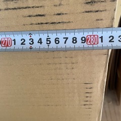 新品木製カウンターホワイト色の画像