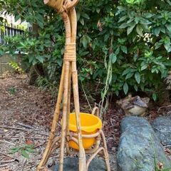 キリンのプラントホルダー　（室内用）の画像