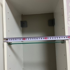 無料   棚 本棚 飾り棚 キャビネット 中古品の画像