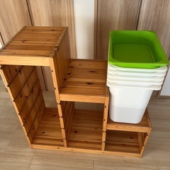 TROFAST トロファスト　IKEA 収納コンビネーションの画像
