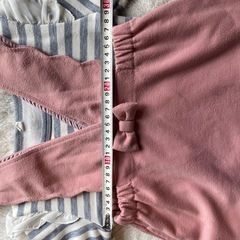 西松屋 セットアップ ワンピース ロンT 120 100 姉妹コーデ おそろコーデの画像