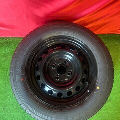 【バリ溝・2024年製】14インチ 5J PCD100 4穴 ダンロップ エナセーブLT 155/80R14 プロボックス・サクシード等の画像
