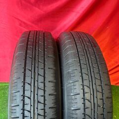 【バリ溝・2024年製】14インチ 5J PCD100 4穴 ダンロップ エナセーブLT 155/80R14 プロボックス・サクシード等の画像