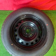 【バリ溝・2024年製】14インチ 5J PCD100 4穴 ダンロップ エナセーブLT 155/80R14 プロボックス・サクシード等の画像
