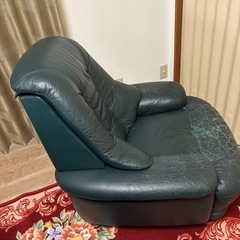 本革　回転　ソファー　ひとり掛けの画像