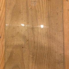 レトロ　ガラス板2枚セット
の画像
