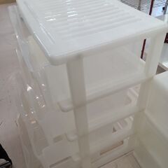 リユースのサカイ栃木店★ジモティ割あり★  衣装ケース ホワイト W60×D40×H80 クリーニング済み TC10737の画像
