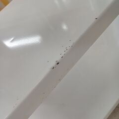 リユースのサカイ栃木店★ジモティ割あり★  棚 ホワイト×レッド W61×D31×H73 クリーニング済み TC10738の画像