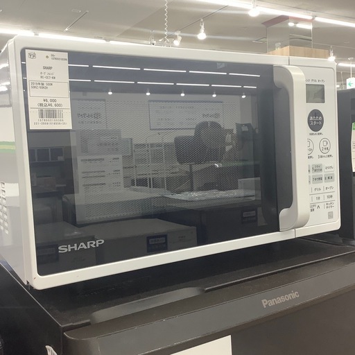 【6ヶ月間の動作保証付き】SHARP オーブンレンジのご紹介です！