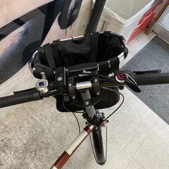 【愛品館江戸川店】アサヒ 20型 折りたたみ自転車　フォルクスワーゲン 　ブラウン ID:122-045088-007の画像
