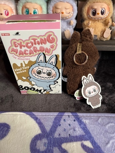 【正規品】　ラブブ LABUBU シークレットcocoa ココア 正規 ラブブ LABUBU マカロン シークレット ココア cocoa (ゆう
