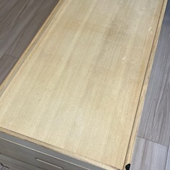 桐衣装箱 深型２段 深型収納BOX HI-0004の画像