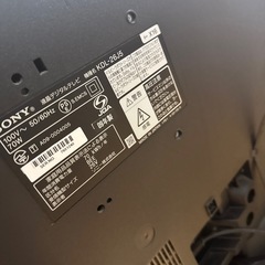 SONY BRAVIA テレビ　26型の画像