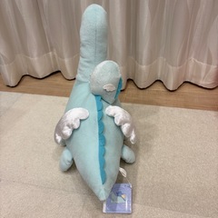 新品タグ付き　すみっコぐらし とかげの夢 ぬいぐるみXLプレミアム とかげの画像