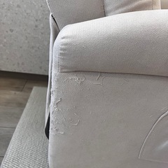 リクライニングソファ　　回転スツール　　の画像