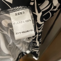 gramercy ブラック ラップワンピースの画像