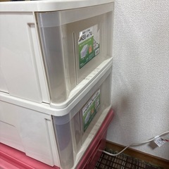 衣装ケース　2個の画像