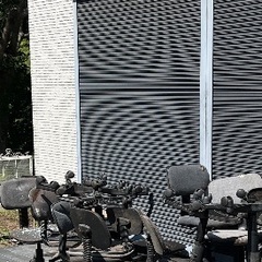 事務所 椅子 複数 難あり の画像