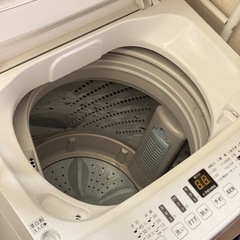 洗濯機（2021年製）の画像