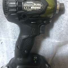ハイコーキ36vインパクトドライバWH36DA中古美品、本体のみの画像