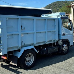 深ダンプ　H27 群馬県　2トン　フカダンプ　車検有り　三菱ふそうの画像