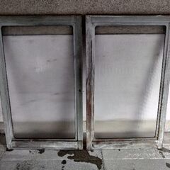 【扉堂】古い木製サッシお譲りします(^_^)の画像