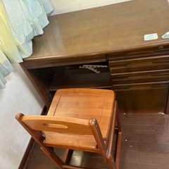 勉強机イスセット売りますの画像