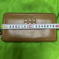 TORY BURCH　トリーバーチ 長財布 ロングジップウォレット ブラウン＠ｙ1の画像