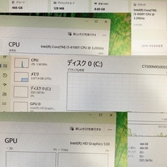 HP ProDesk 400 G2 Mini i3-6100T メモリ8GB SSD 500GB OFFICE 2021の画像