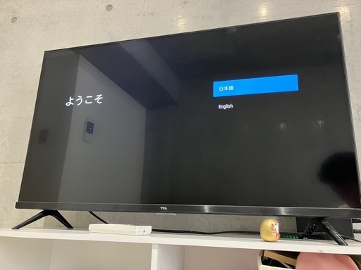 2022年製 TCL 40V型 4K液晶テレビ 40S5200B