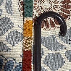 傘持ち手カバー　ハンドメイド(^^)の画像