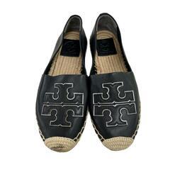 186005 Tory Burch トリーバーチ エスパドリーユ 22 ブラック レディース [240826HM190188]の画像