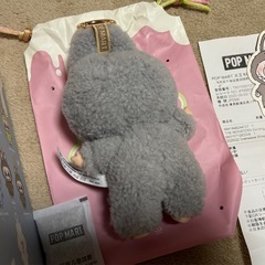 ラブブ マカロン LABUBU EXCITING MACARON グレーの画像