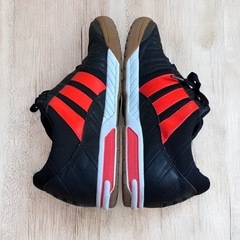 adidas Top Sala アディダス トップサラ フットサル シューズ ブラック レッドの画像
