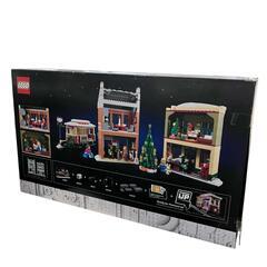 186001 LEGO レゴ ウィンターヴィレッジ クリスマスの街 　1030 [0000000000156]の画像