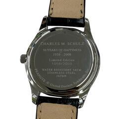 186000 現状品 PEANUTS 50th Anniversary 腕時計（クォーツ） CHARLES M.SCHULZ 50 YEARS OF HAPPINESS 1950-2000 レディース [0000000000157]の画像